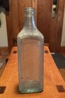 Large Antique Aqua Glass Scott's Emulsion Cod Liver Oil Medicine Bottle. — photo 1