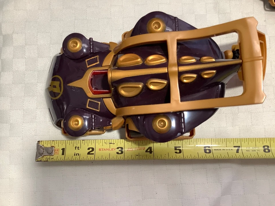 Hot Wheels 2008 Speed Racer Movie Lot of Mach 5 & Mach 6 Cars 2 Drivers Figure - Image 3 of 4