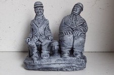 Cast Stone Handcrafted Laurel & Hardy Garden Ornament 20cm tall