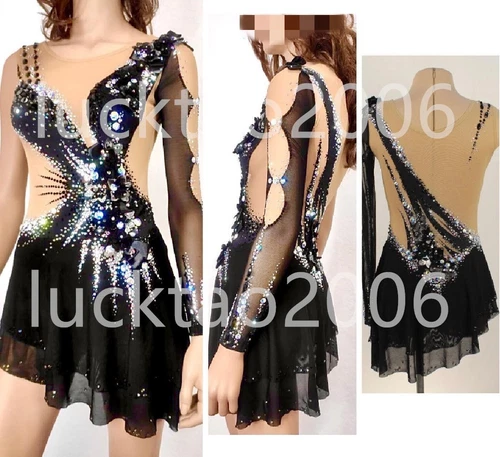 Best-selling new style Figure Skating Dress Ice Skating Costume Sparkle 88011