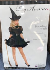 ADULT BEWITCHING WITCH COSTUME SZ L DRESS/BELT