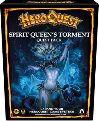 Avalon Hill HeroQuest Spirit Queen's Torment Quest Pack, Requires HeroQuest Game