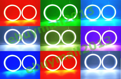 Phone Bluetooth APP Control Cotton RGB For ACCORD Coupe Halo Ring Angel Eyes DRL - Picture 5 of 12