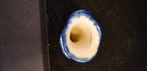 piccolo vaso porcellana vintage occupato Giappone - Foto 3 di 4