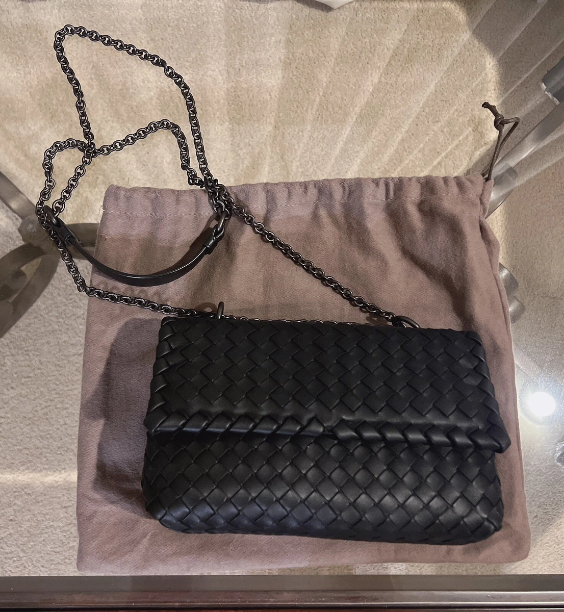 Bottega Veneta Intrecciato Leather Shoulder Bag