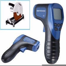 Digital Tachometer Non-Contact Laser Photo Gun RPM Tach Tester Meter Speed Gauge