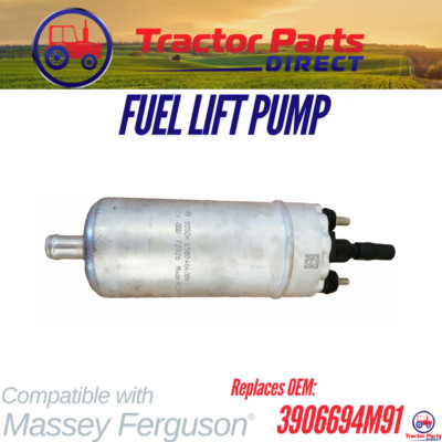 FUEL LIFT PUMP comp w Massey Ferguson  2635 REPLC: 3906694M91