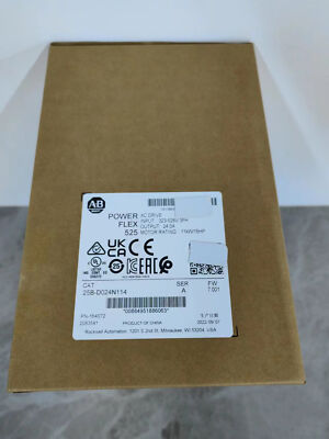 New Sealed 1 PC Allen-Bradley 25B-D024N114 PowerFlex 525 11kW 15Hp AC Drive