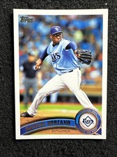 RAFAEL SORIANO #258 2011 Topps Baseball Tampa Bay Rays