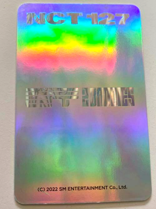 NCT 127 JOHNNY 2 Baddies 질주 Official MD Special Card