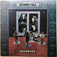 JETHRO TULL "Benefit" RE LP 1973 Chrysalis CHR 1043 [CTH Press] VG++ / VG+