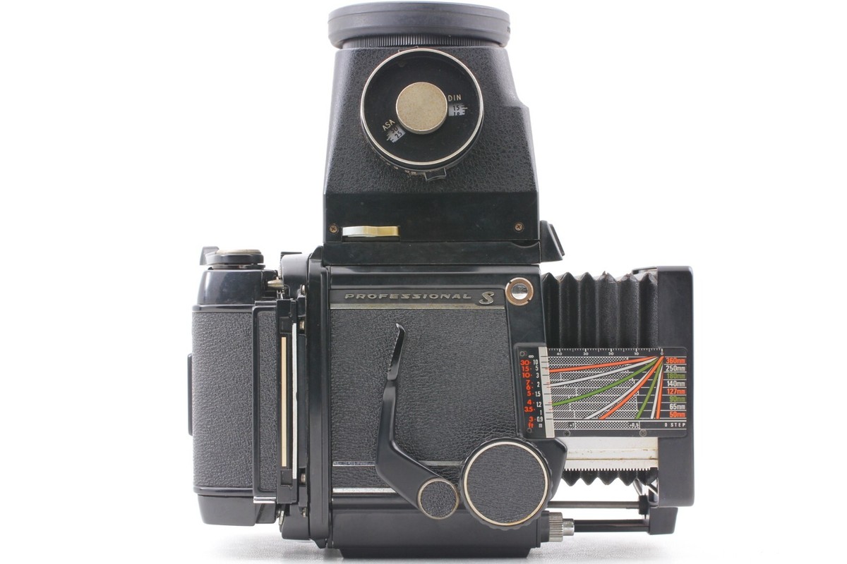Exc+3】 Mamiya RB67 Pro S 6x7 Film Camera + Sekor C 127mm f