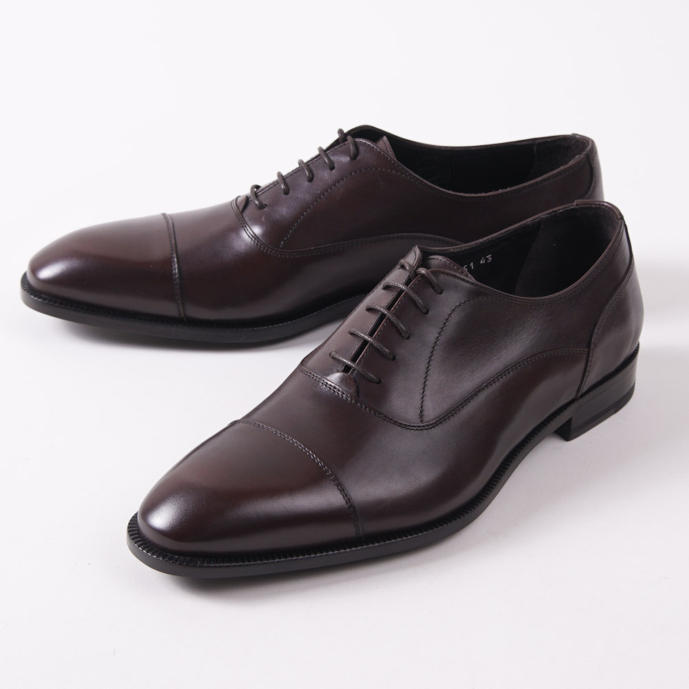 NIB $650 CANALI 1934 Medium Brown Calf Leather Cap Toe  display picture 1