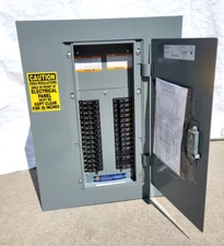 NQOD Square D 100 Amp Main Lug 30 Circuit 3 Phase 4 Wire Panel 240 Volts