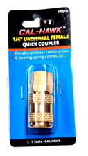 1/4" UNIVERSAL COUPLER FEMALE QUICK CONNECT COUPLER