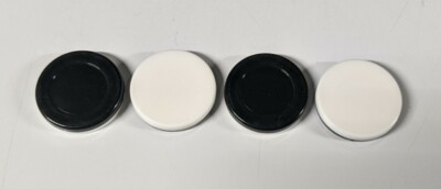 4 Othello Game pieces Ersatz Schwarzweiß scheiben Chips | eBay