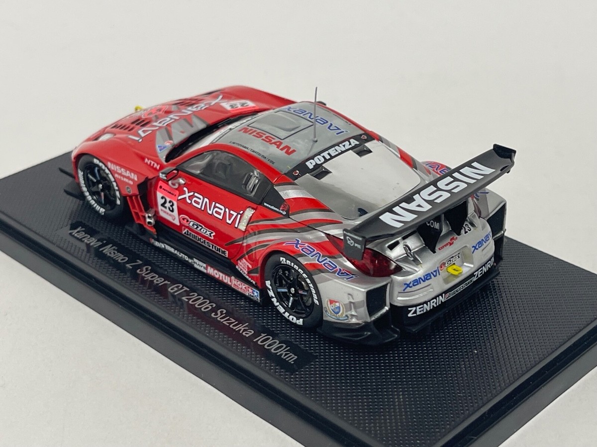 1/43 Ebbro Xanavi Nismo Nissan Z JGTC 2006 Car #23 Suzuka race