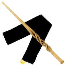 16" Hand Carved Albus Dumbledore Mahogany Wood Magic Wand Wizard Witch w/FreeBag