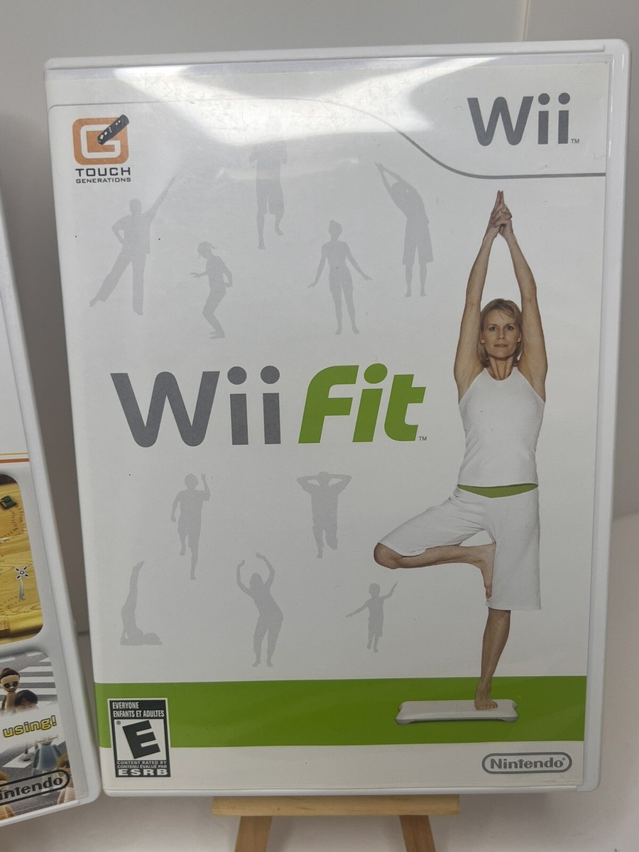 任天堂　Wii & WiiFit Lot of 2~Nintendo Wii~WII PLAY~WII FIT; Both Complete With