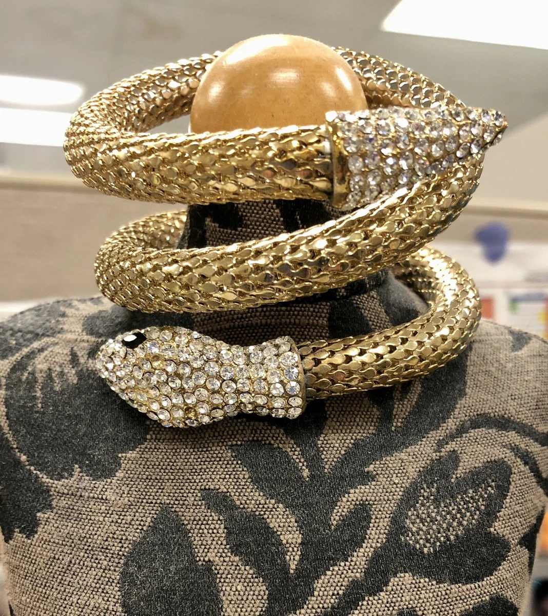 Snake wrap around sale bracelet