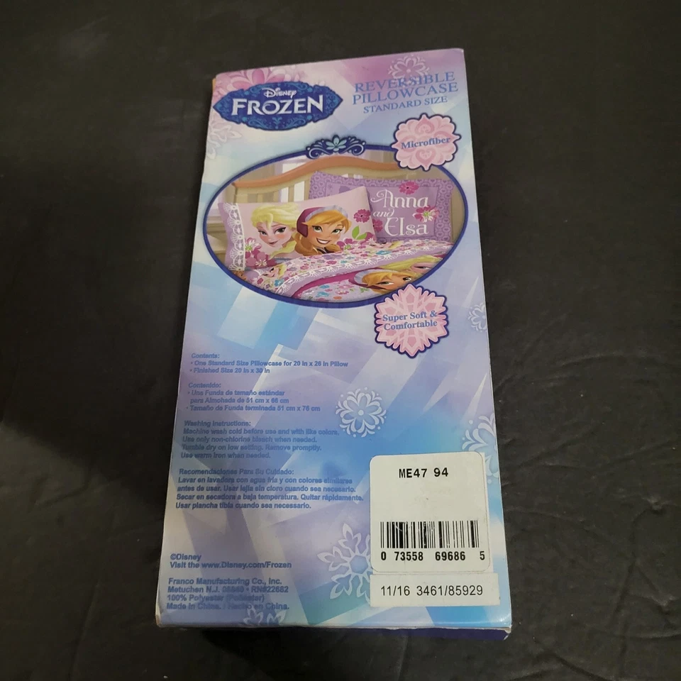 Funda de almohada Disney Frozen Love Blooms (reversible) Foto 2 de 2