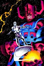 Galactus Silver Surfer Hand Vintage Comicbook Reprint Poster 12X18 inches Marvel