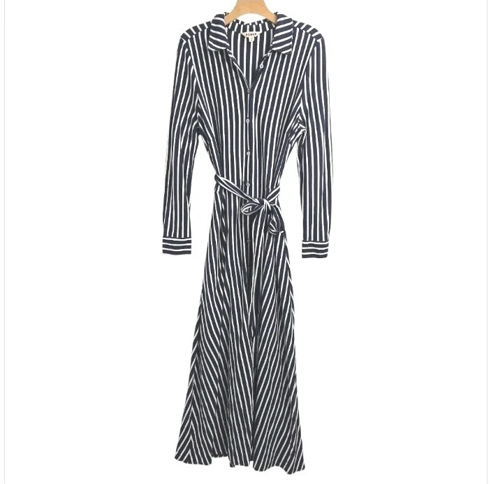 Jersey Striped Shirt Dresses for sale | eBay