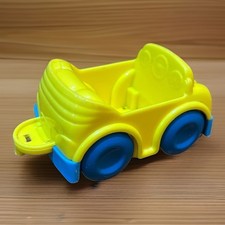 Vtech Replacement Car Yellow Blue Green Tow Truck Vehicle Plastic Toy