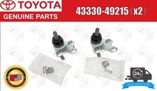 Juego de rótula de suspensión genuina Toyota, inferior delantera izquierda y derecha 43330-49215 OEM