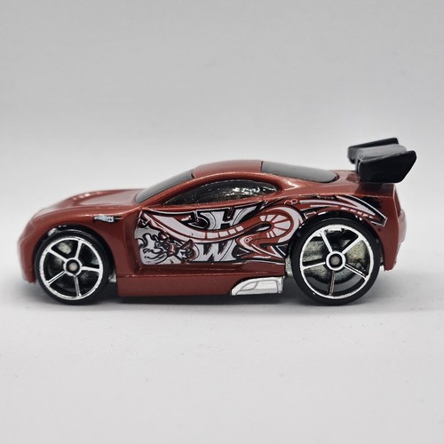Hot Wheels Power Rage 2011 Graffiti Redos Design EX Rojo - Imagen 3 de 6