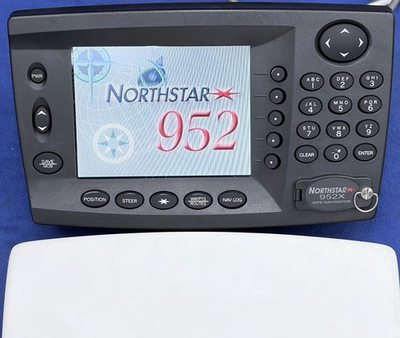 #ad #ad Northstar 952x DW GPS WAAS Chartplotter Display W Cover Fully Tested amp; Working $399.95