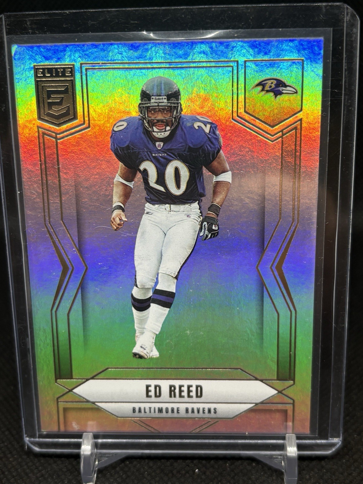 2025 Donruss Elite Ed Reed #72 Baltimore Ravens