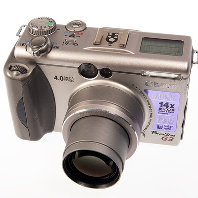 CANON PowerShot G3 Digital Camera - Tested - Excellent Condition