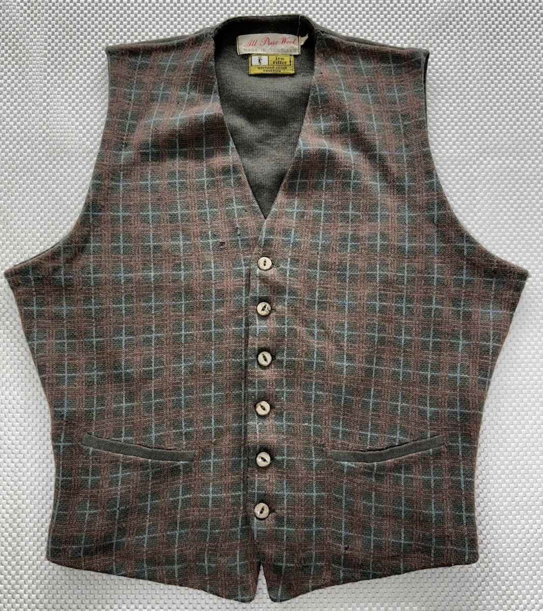 1960s Vintage Vests for Men for sale | eBay