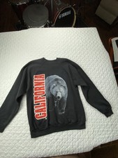 Vintage Tultex Black Bear California Crewneck Sweatshirt Black XL Made In USA