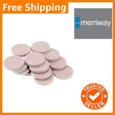 Thick 24 Pcs Heavy Duty Round Felt Pads, 3/4 Inch for Furniture Stability