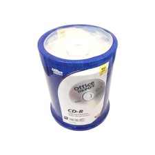 New OFFICE DEPOT CD-Recordable Spindle 700MB/80 Minute 100-pack