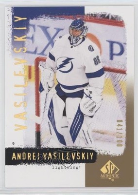 2020-21 SP Authentic 2000-01 Retro Spectrum 41/100 Andrei Vasilevskiy #R100 2o7