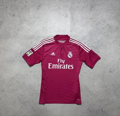 Adidas FC Real Madrid 2014/2015 Soccer Jersey Vintage Pink | eBay