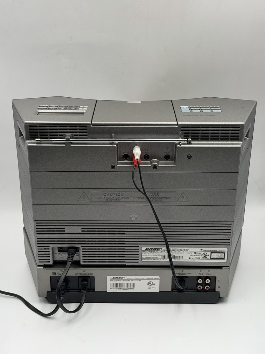 BOSE Acoustic Music System Ⅱ 5CDチェンジャー付 Amazon.com: Bose Acoustic Wave® System II 5-CD Changer - Graphite