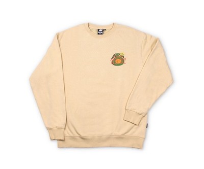 Djinns Avo Festival Sweatpulli Herren Sweater beige 48086