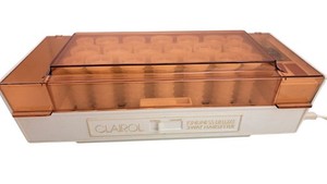 Vintage Clairol Kindness Deluxe 3-Way Hairsetter Hot Roller Clips Electric Works