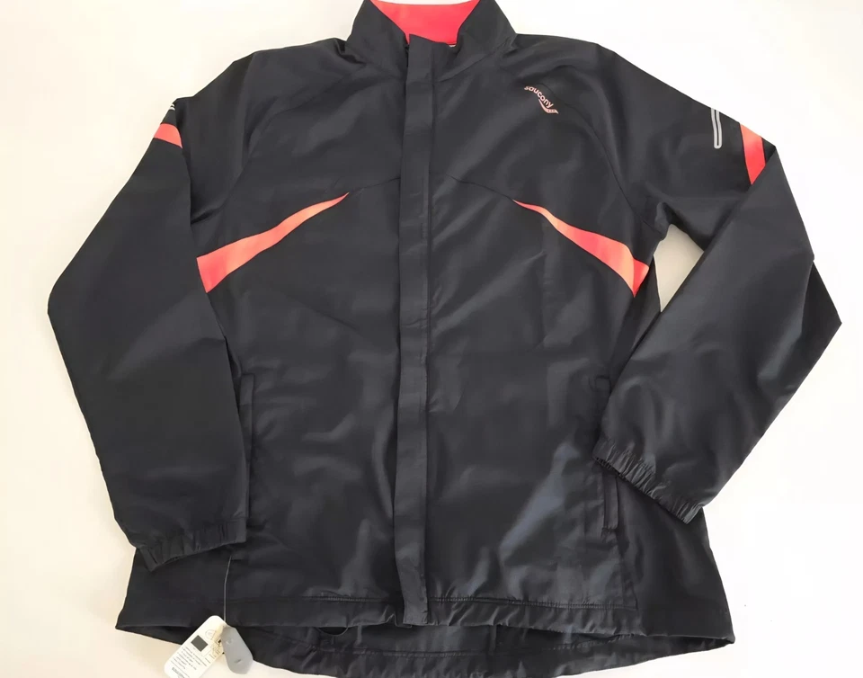 Saucony running windbreaker jacket Sonic reflex USB LED Rechargeable light s. L - Image 2 of 4