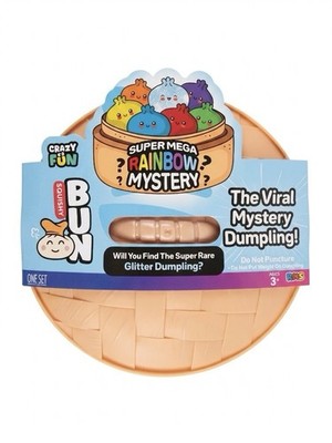 NEW Crazy Fun Super Mega Rainbow Mystery Bun Blind Pack Mega 1-Pack