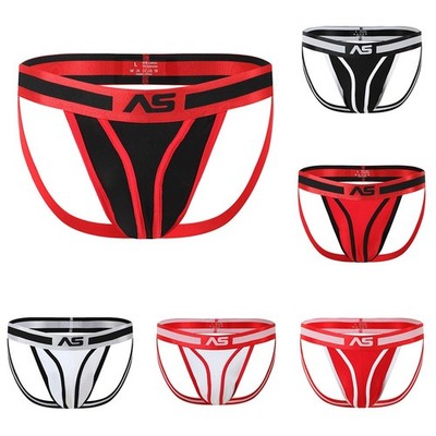 Klassischer Slip Baumwollmischung G-String leicht Herren Unterwäsche T-Back beq