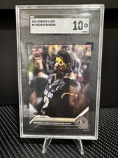 🔥2023 SHEDEUR SANDERS BOWMAN U NOW NFL ROOKIE #5 SGC10🔥🔥