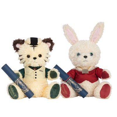 TIGER & BUNNY Greeting Letter set Kotetsu & Barnaby Plush Doll from Japan