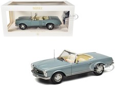 1963 MERCEDES-BENZ 230 SEL HORIZON BLUE 1/18 DIECAST MODEL CAR BY NOREV 183992