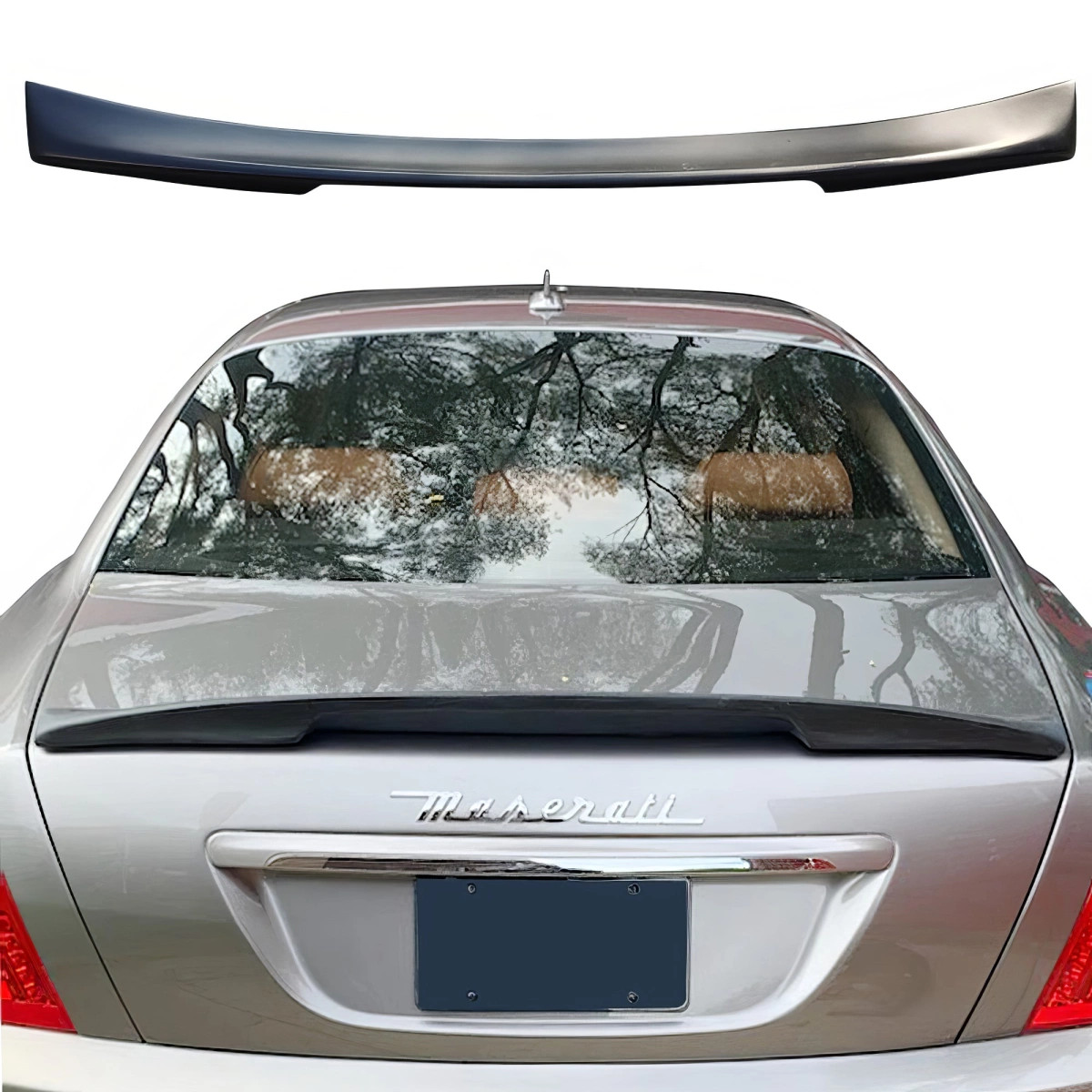 VSaero FRP WAL Trunk Spoiler Wing for Quattroporte Maserati 05-12 vsaero_109249