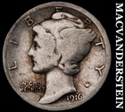 1916 Mercury Dime- Scarce Better Date No Reserve #J1438